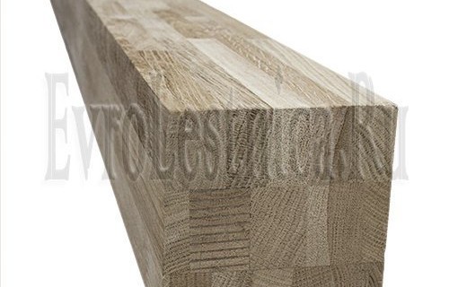 Брус из бука 100x100x3000 сорт А