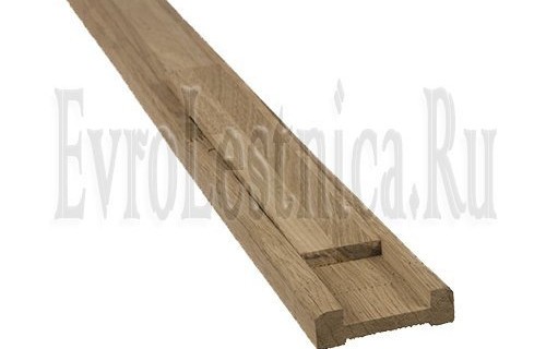 Подбалясенник с накладкой из дуба 20x70x4000 сорт А