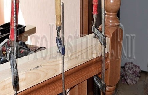 Сборка и монтаж лестниц из бука, дуба и ясеня с окраской